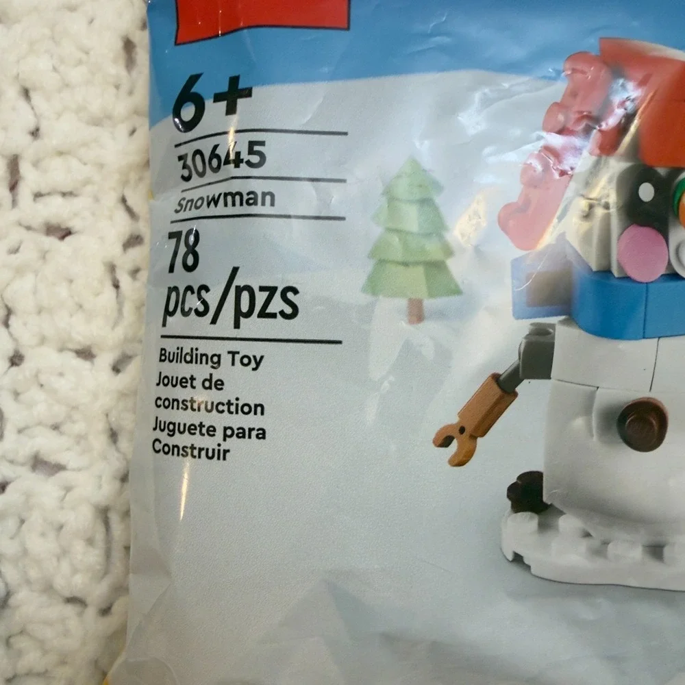 Lego creator snowman